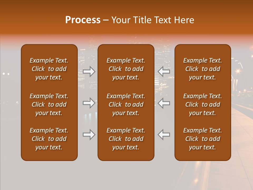 Resort Scene Tourist PowerPoint Template
