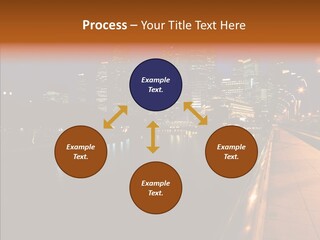 Resort Scene Tourist PowerPoint Template