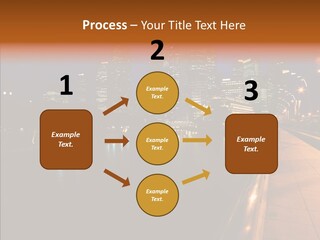 Resort Scene Tourist PowerPoint Template