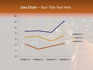 Resort Scene Tourist PowerPoint Template