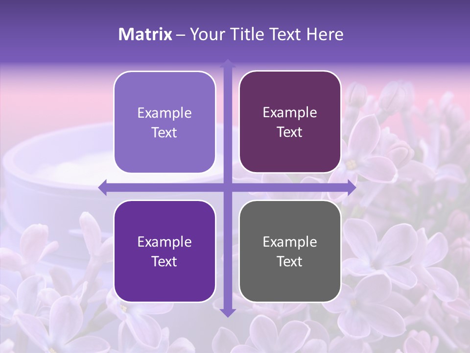 Skin Cream Minerals PowerPoint Template