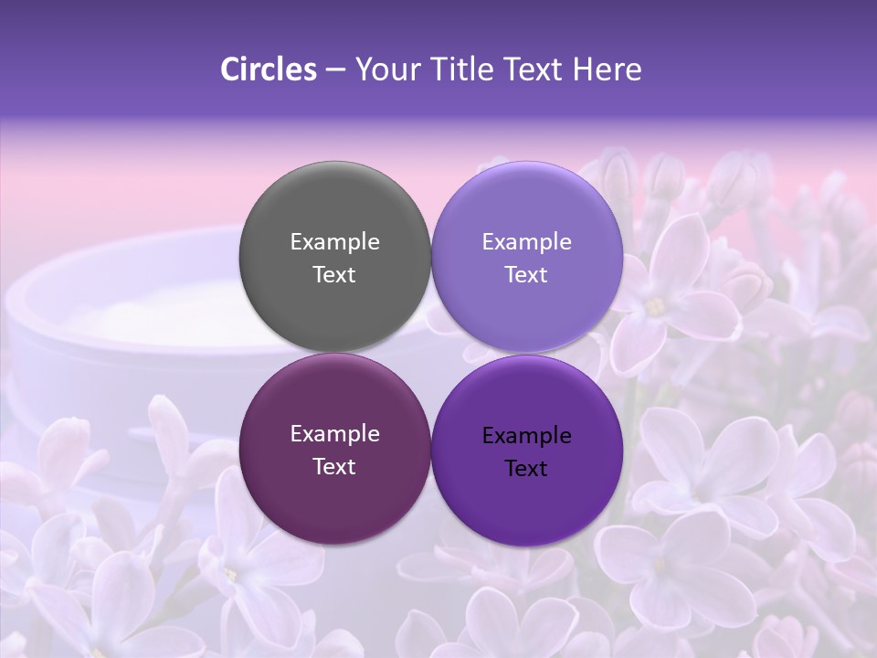 Skin Cream Minerals PowerPoint Template