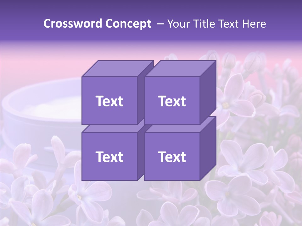 Skin Cream Minerals PowerPoint Template