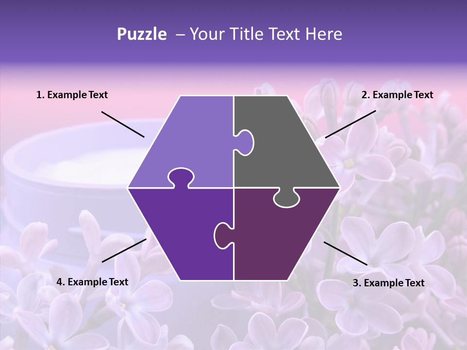 Skin Cream Minerals PowerPoint Template