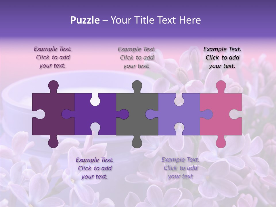 Skin Cream Minerals PowerPoint Template