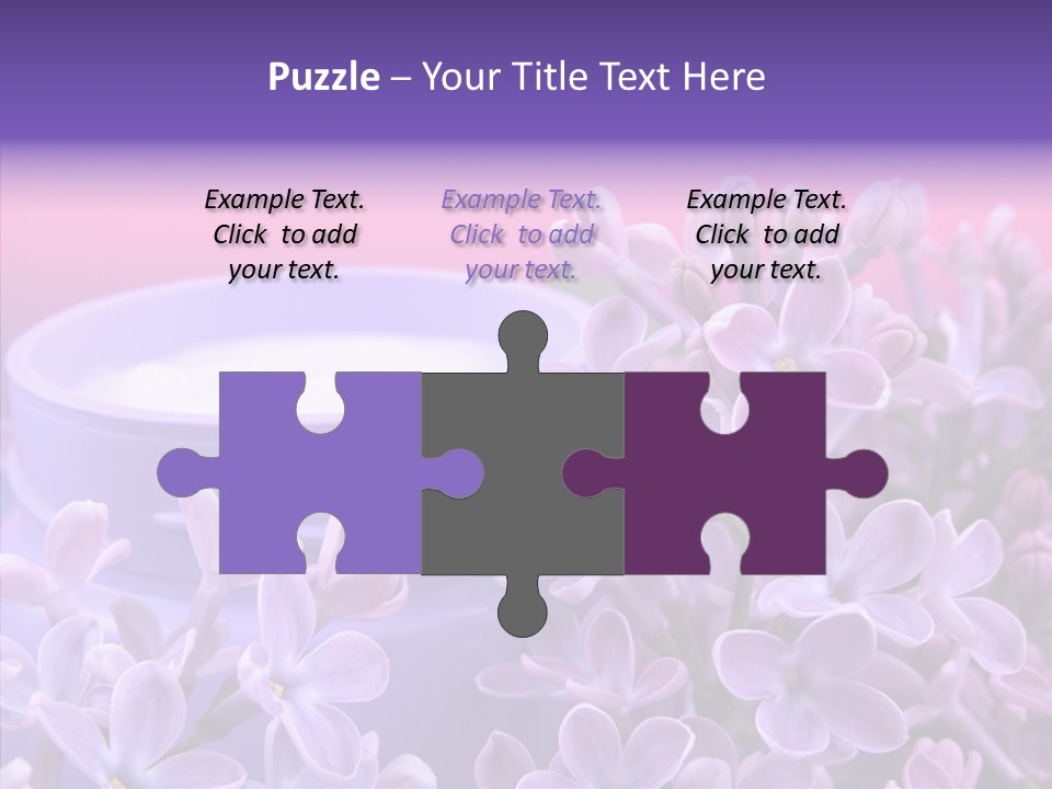 Skin Cream Minerals PowerPoint Template