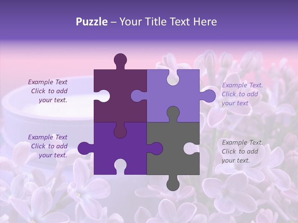 Skin Cream Minerals PowerPoint Template