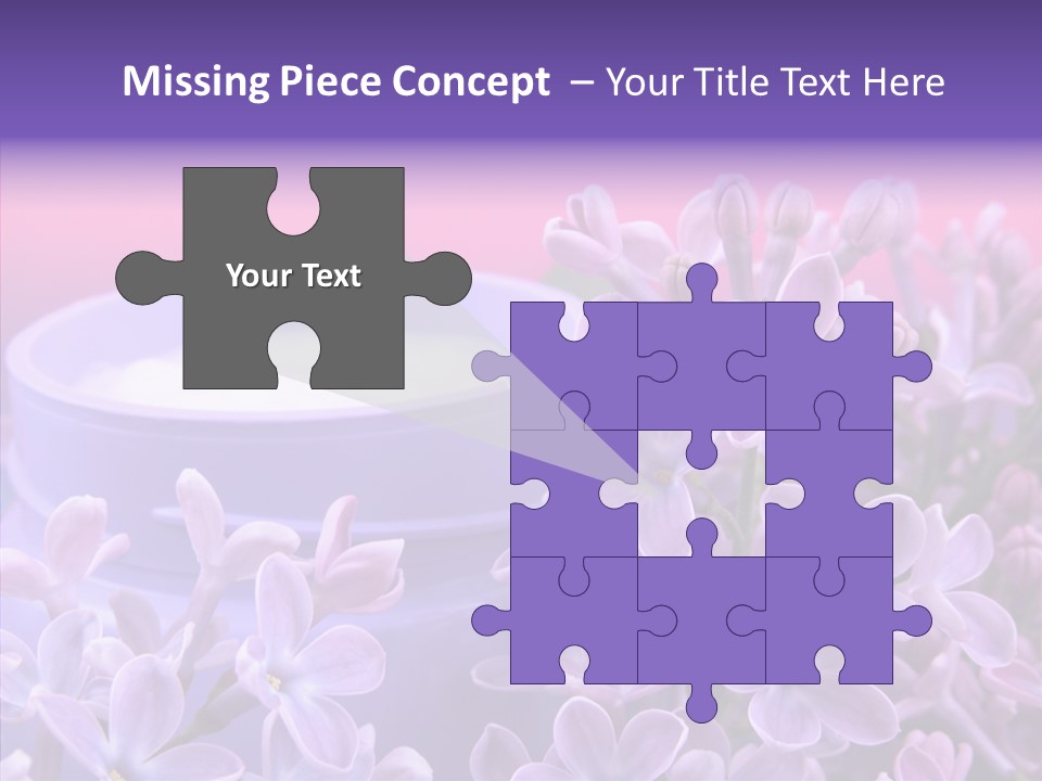 Skin Cream Minerals PowerPoint Template