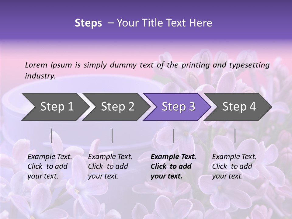 Skin Cream Minerals PowerPoint Template