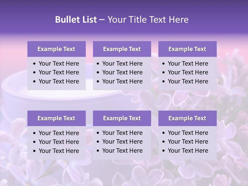 Skin Cream Minerals PowerPoint Template