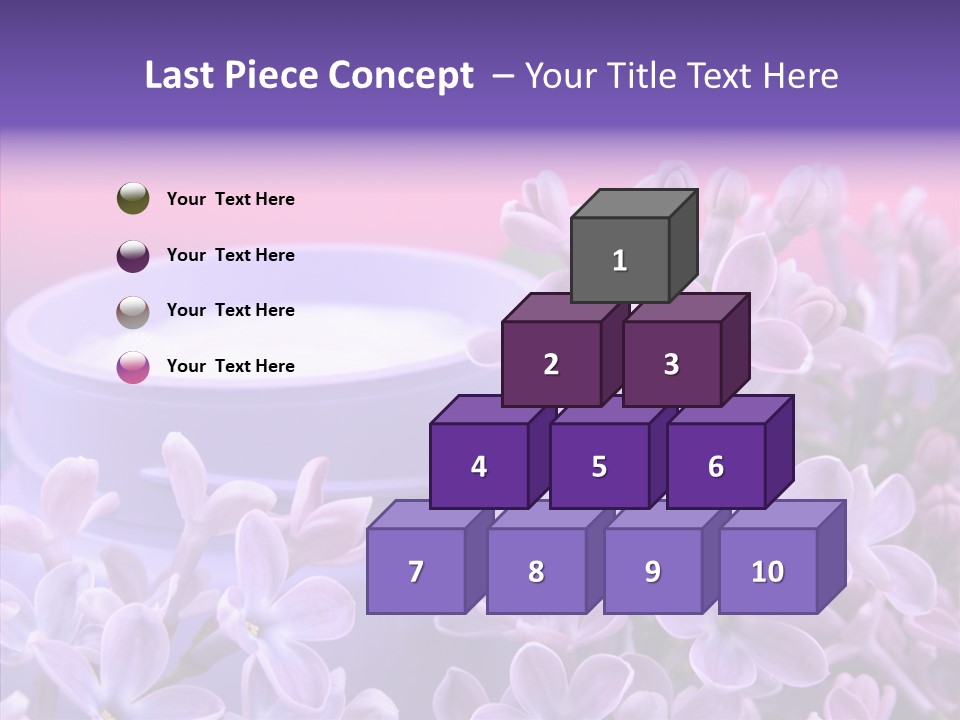 Skin Cream Minerals PowerPoint Template