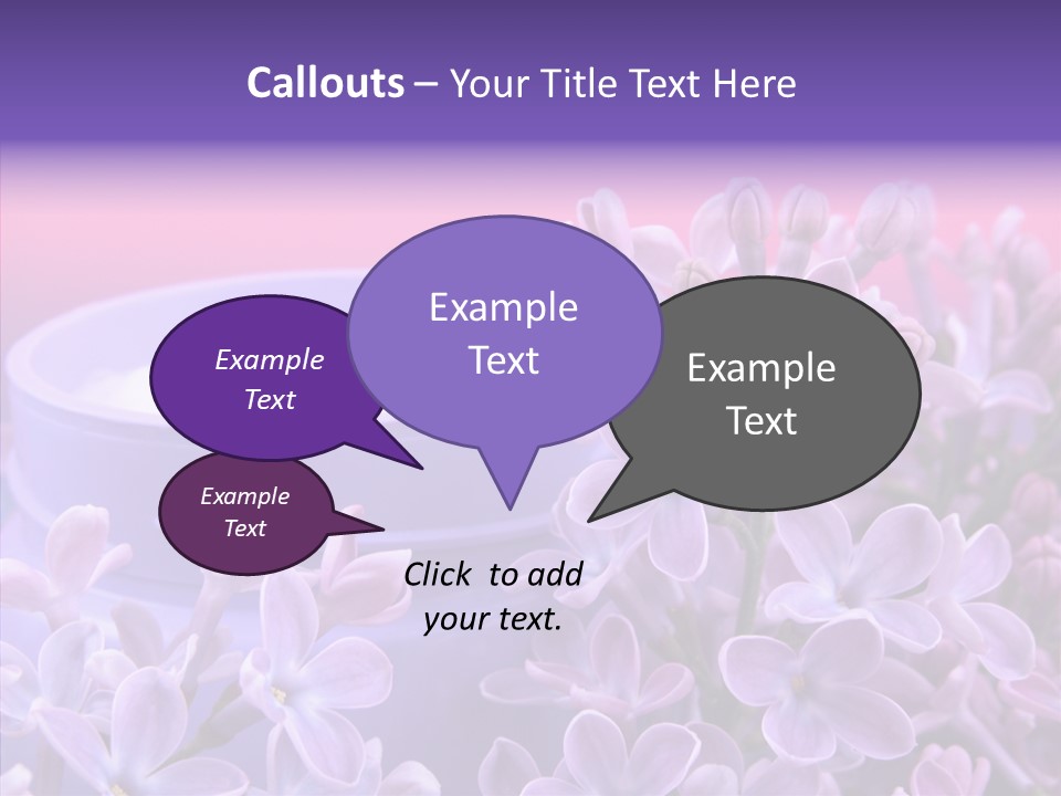Skin Cream Minerals PowerPoint Template