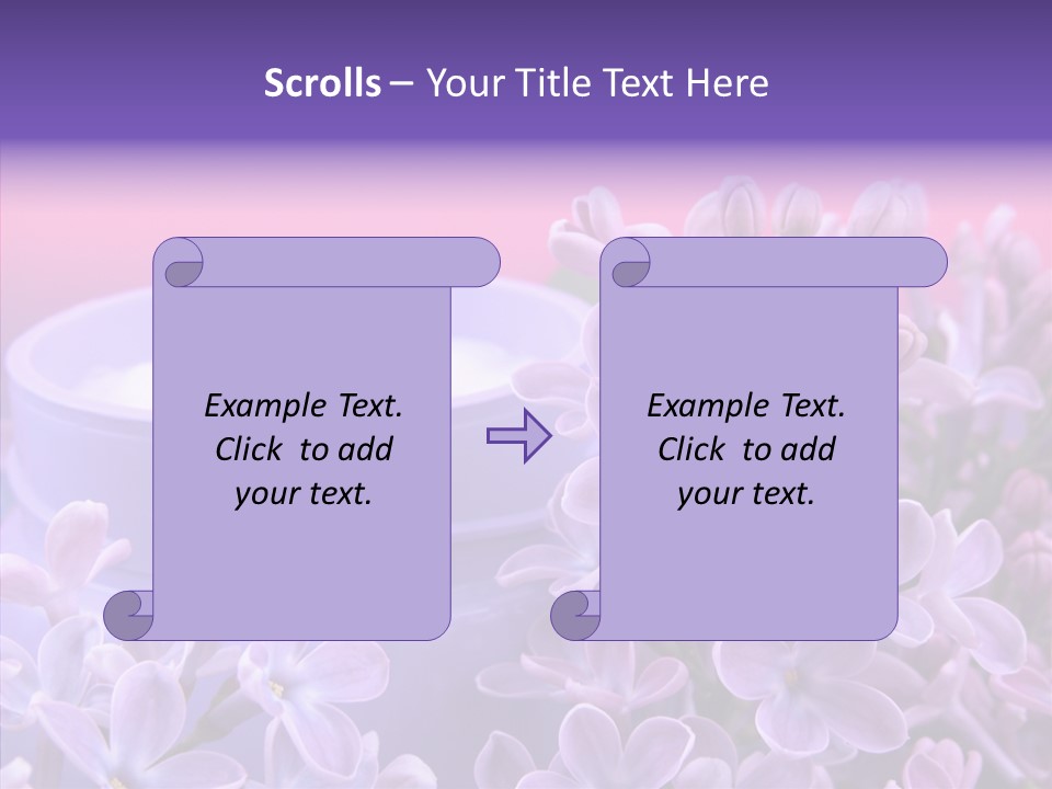 Skin Cream Minerals PowerPoint Template