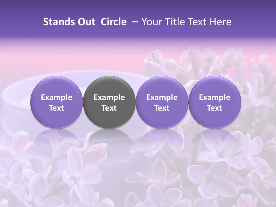 Skin Cream Minerals PowerPoint Template