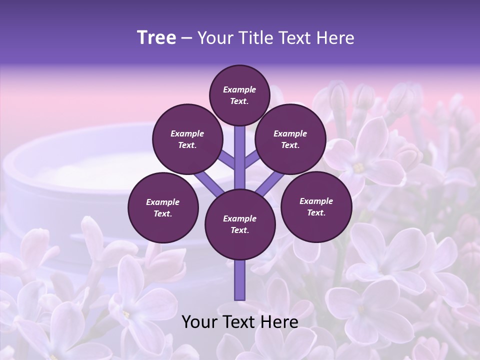 Skin Cream Minerals PowerPoint Template