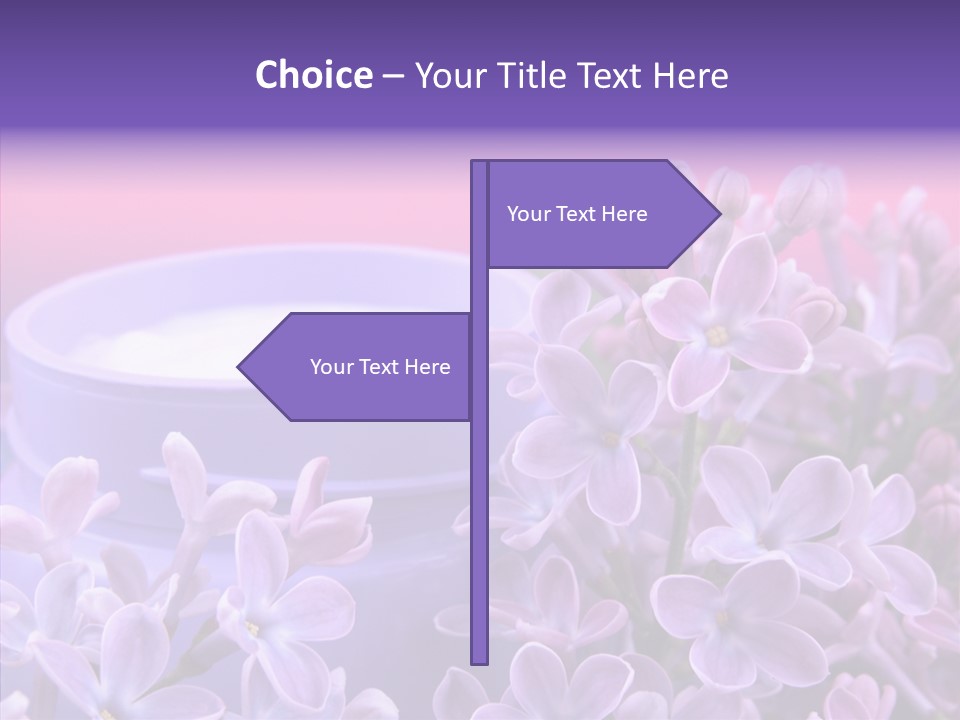 Skin Cream Minerals PowerPoint Template