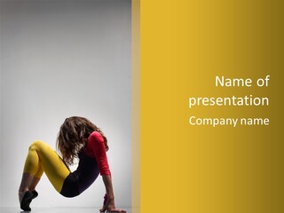 Performer Fashion Performance PowerPoint Template