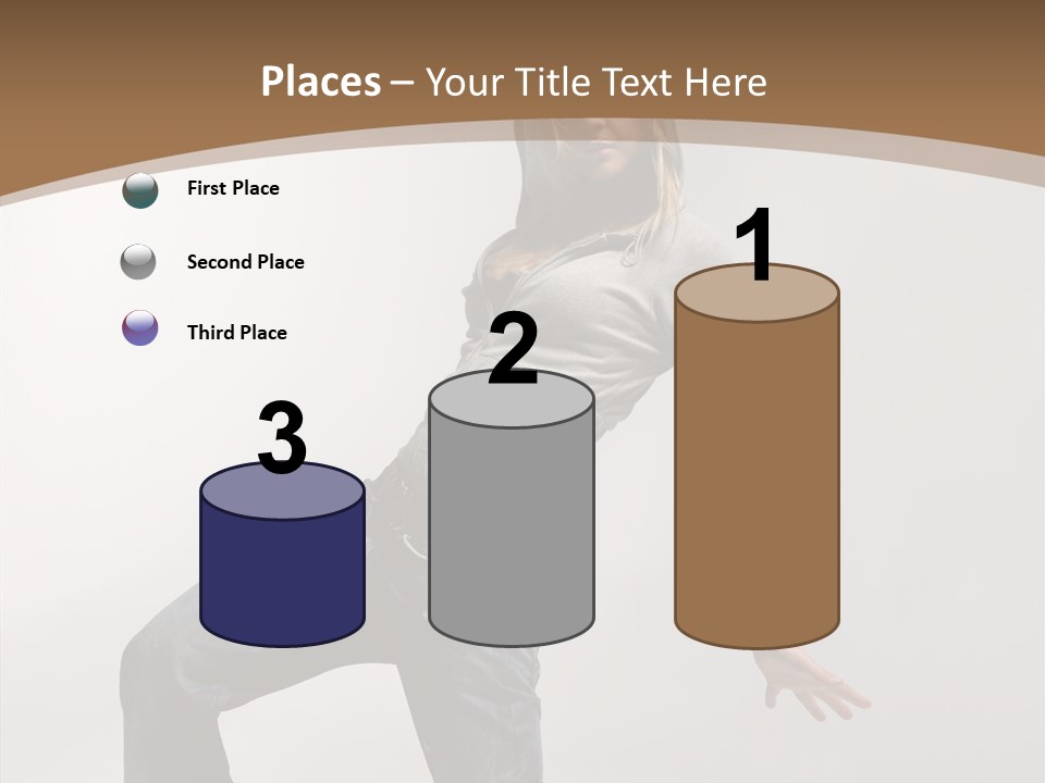 Moving High Body PowerPoint Template