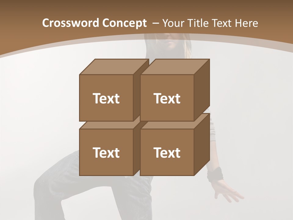 Moving High Body PowerPoint Template