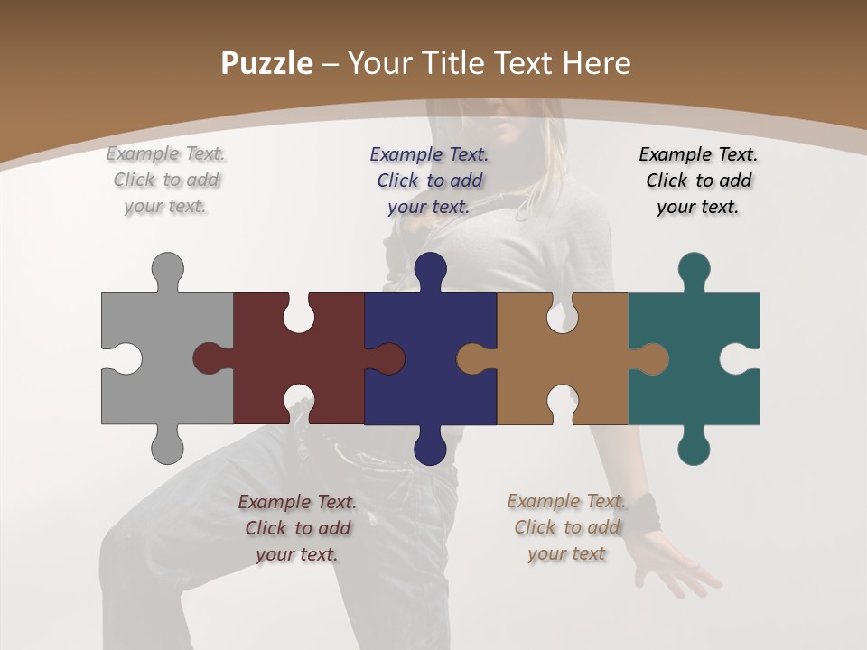 Moving High Body PowerPoint Template