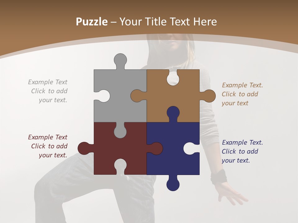 Moving High Body PowerPoint Template
