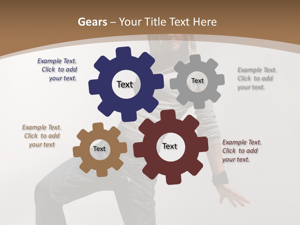 Moving High Body PowerPoint Template