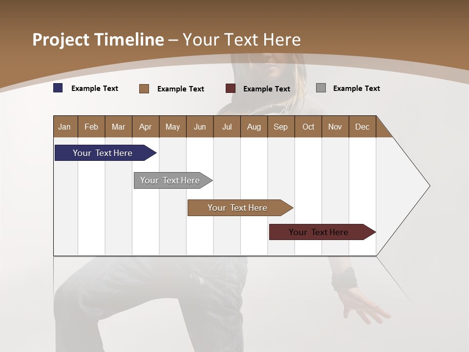 Moving High Body PowerPoint Template
