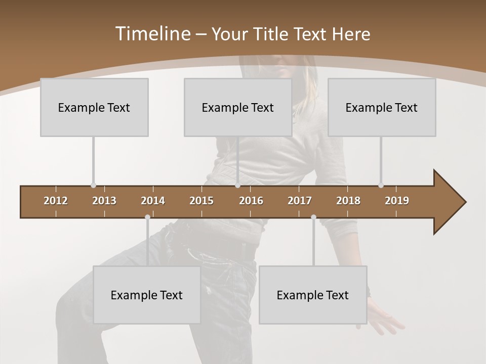 Moving High Body PowerPoint Template