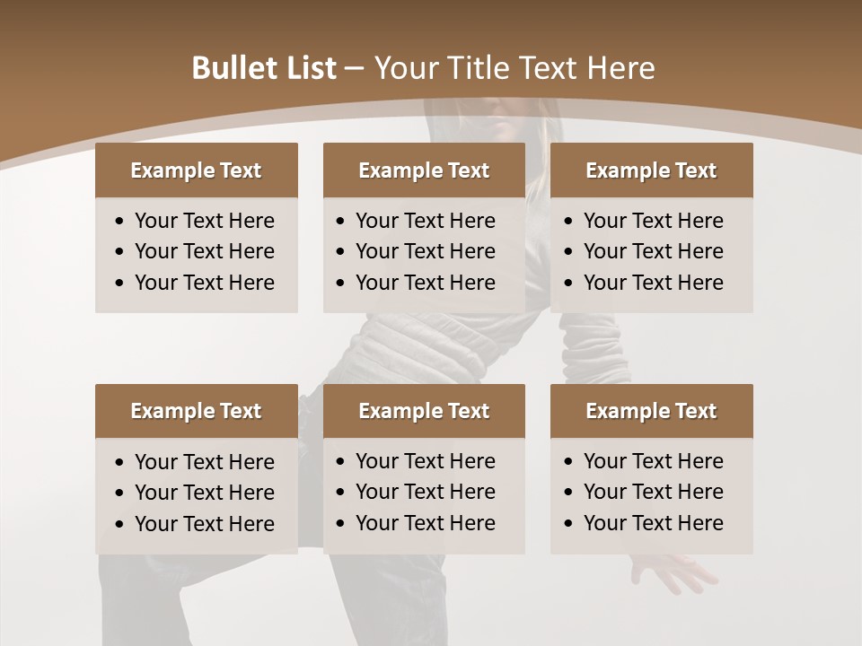 Moving High Body PowerPoint Template