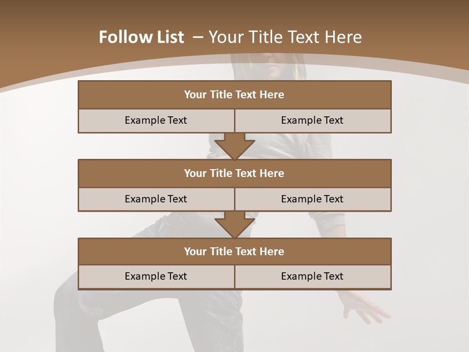 Moving High Body PowerPoint Template
