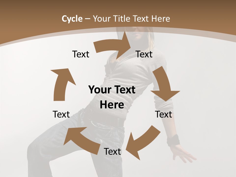 Moving High Body PowerPoint Template