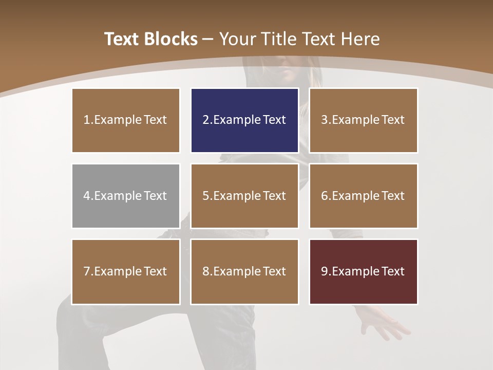 Moving High Body PowerPoint Template