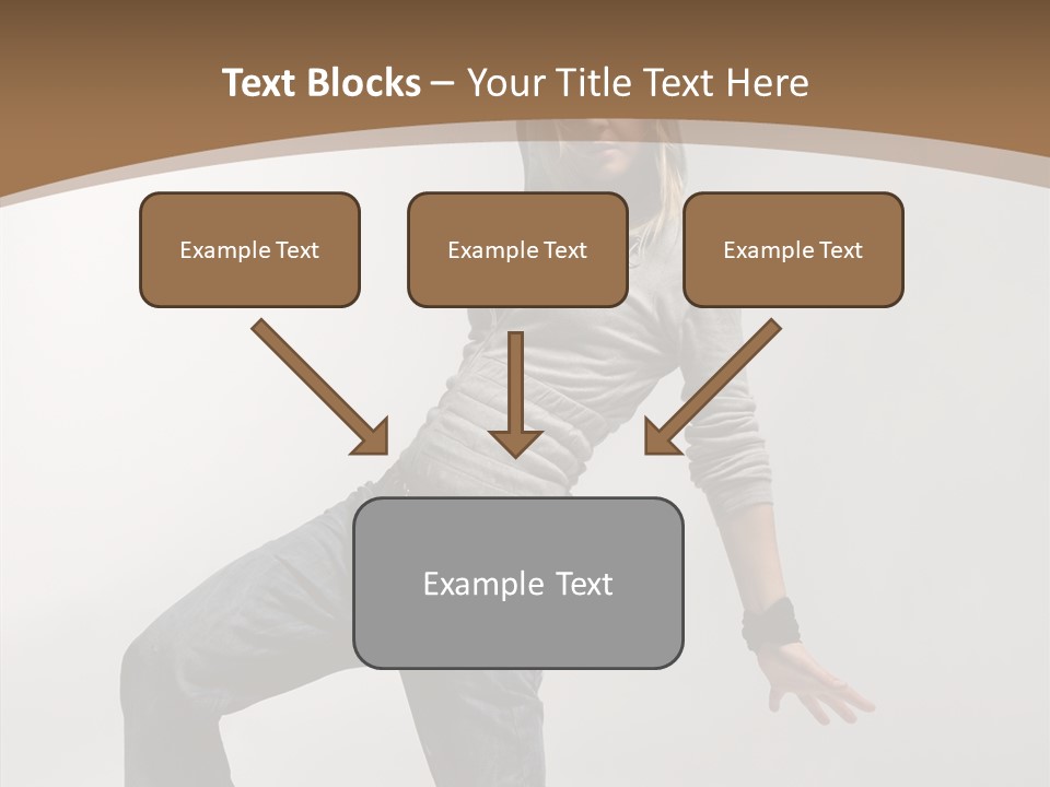 Moving High Body PowerPoint Template