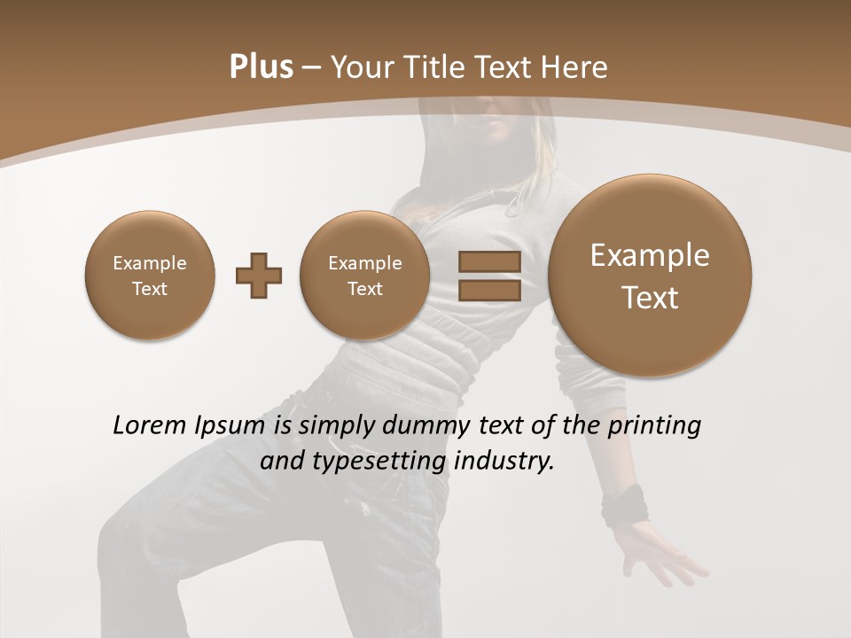 Moving High Body PowerPoint Template