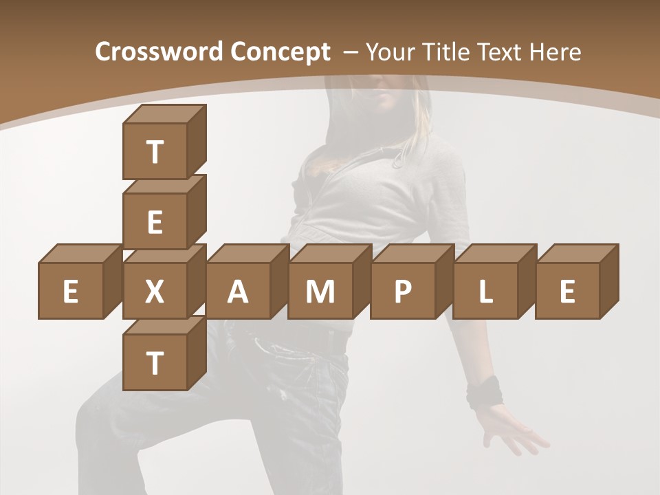 Moving High Body PowerPoint Template