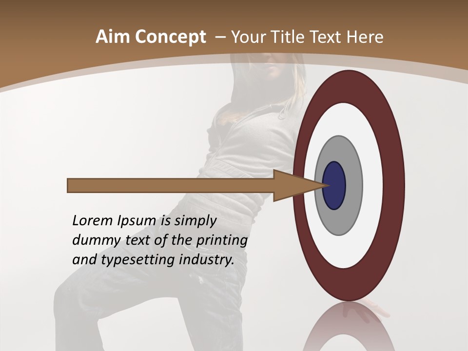 Moving High Body PowerPoint Template