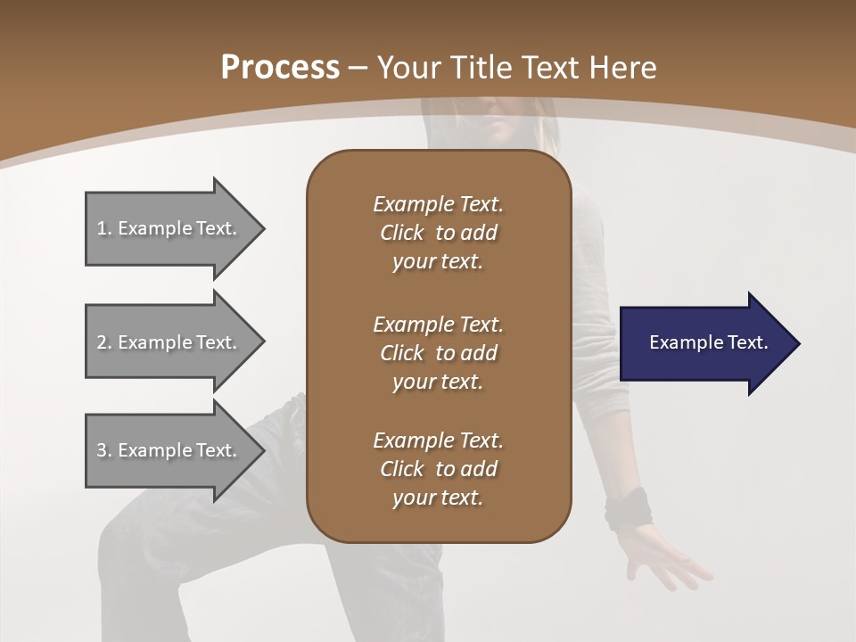Moving High Body PowerPoint Template
