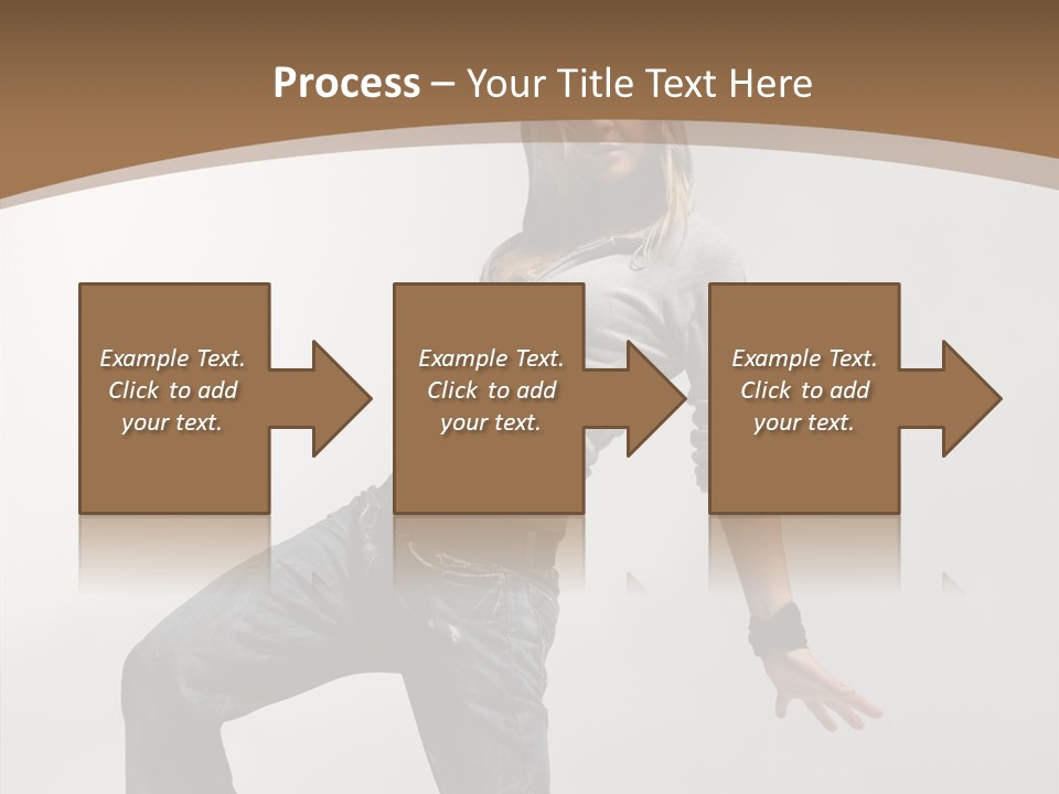 Moving High Body PowerPoint Template