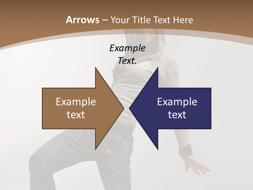 Moving High Body PowerPoint Template