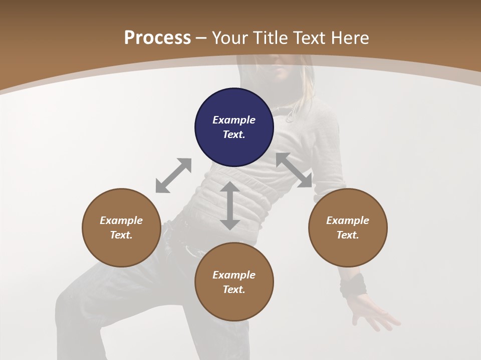 Moving High Body PowerPoint Template