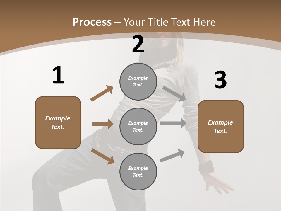 Moving High Body PowerPoint Template