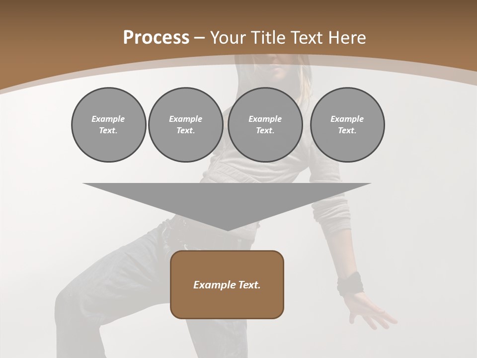 Moving High Body PowerPoint Template