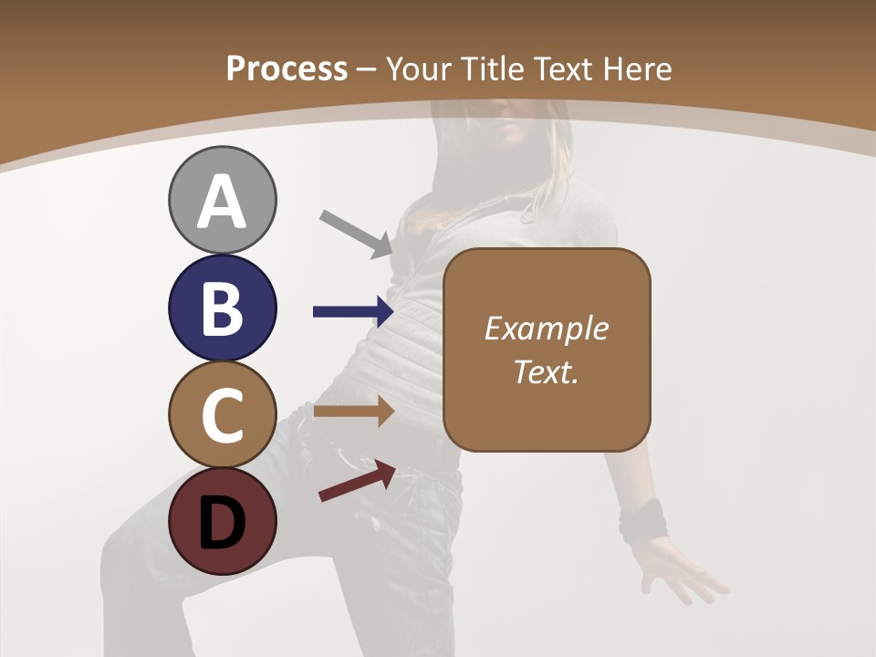 Moving High Body PowerPoint Template