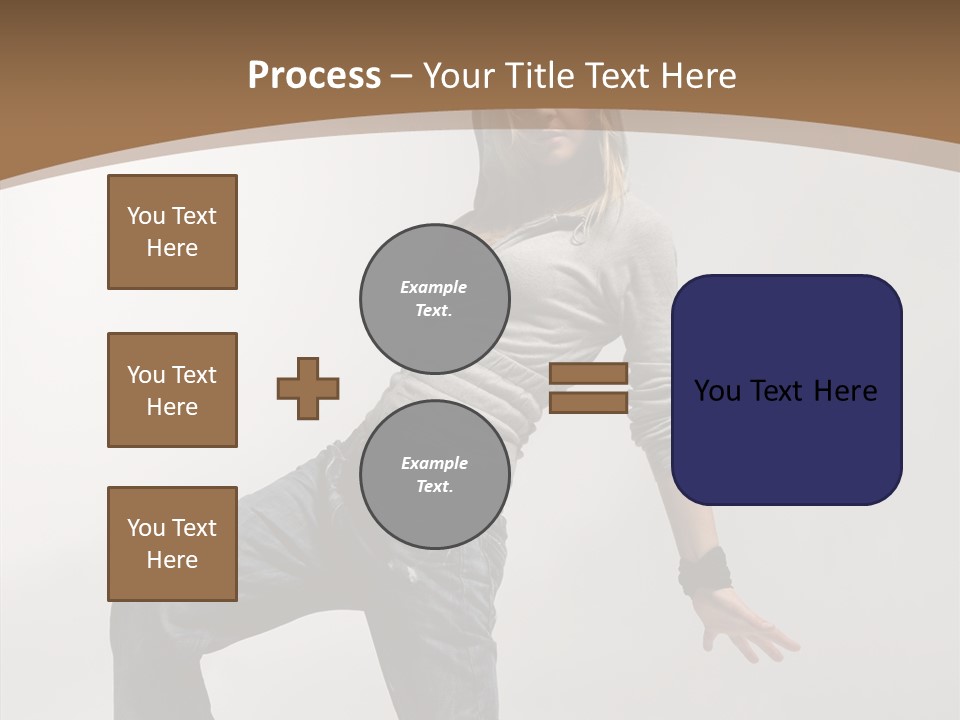 Moving High Body PowerPoint Template