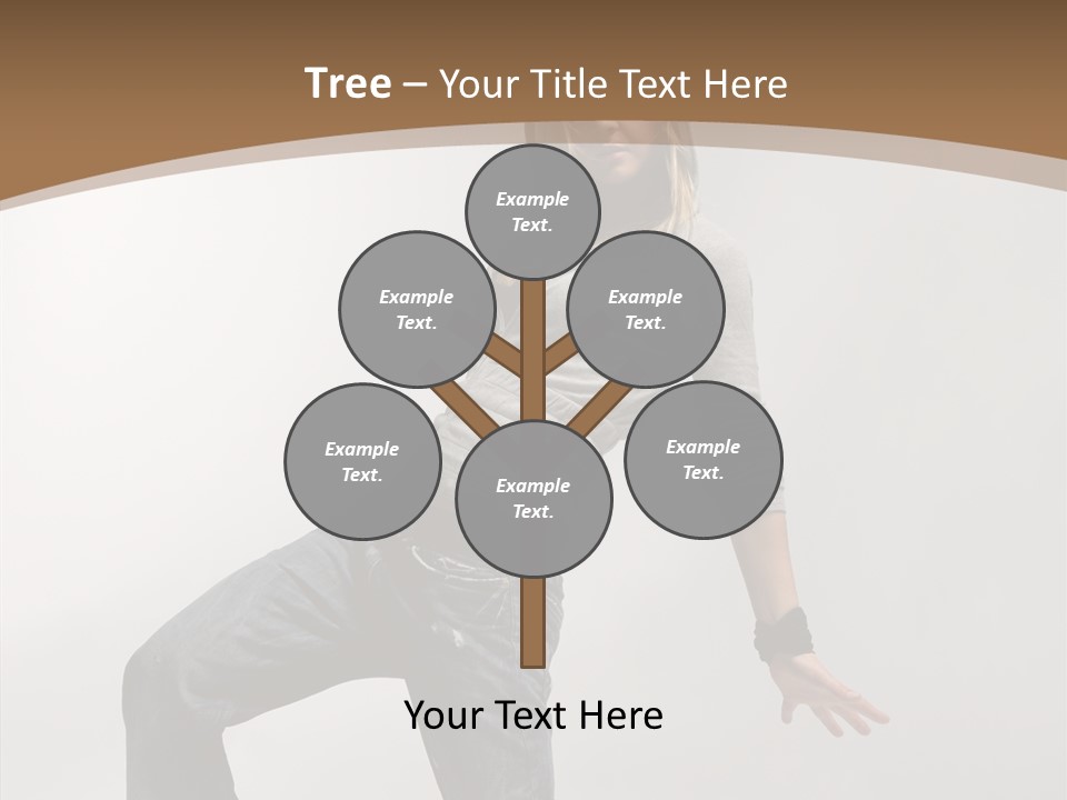 Moving High Body PowerPoint Template