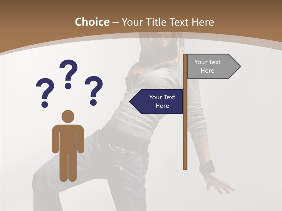 Moving High Body PowerPoint Template