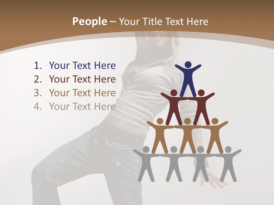 Moving High Body PowerPoint Template