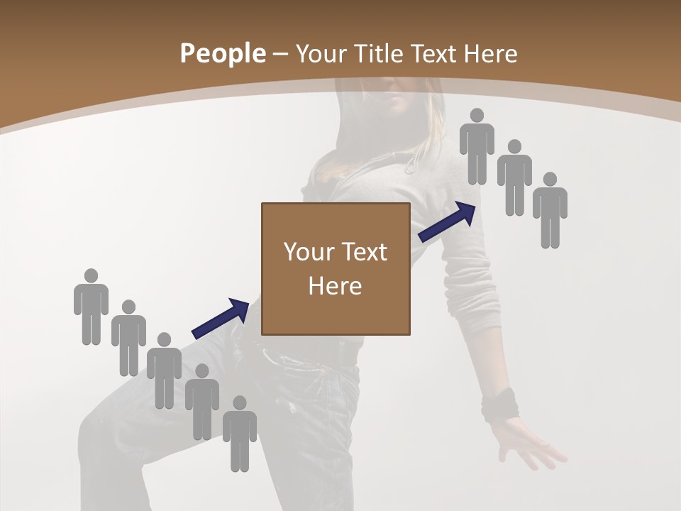 Moving High Body PowerPoint Template