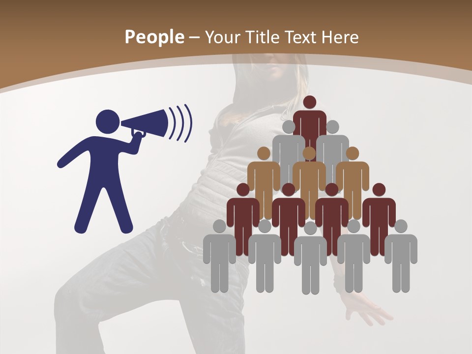 Moving High Body PowerPoint Template