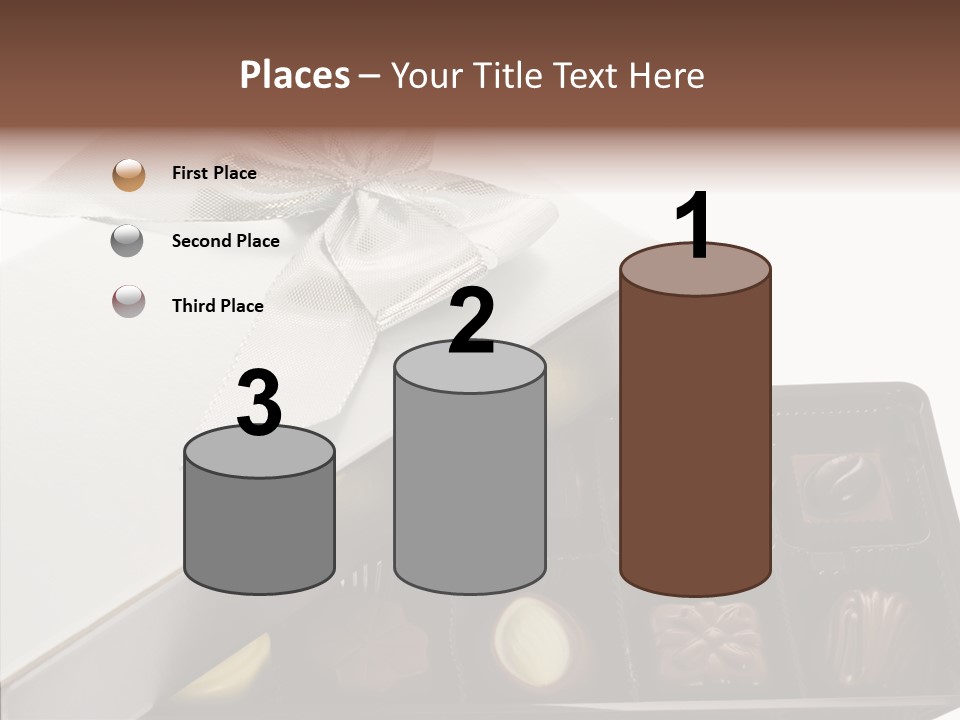 Ribbon Box White PowerPoint Template